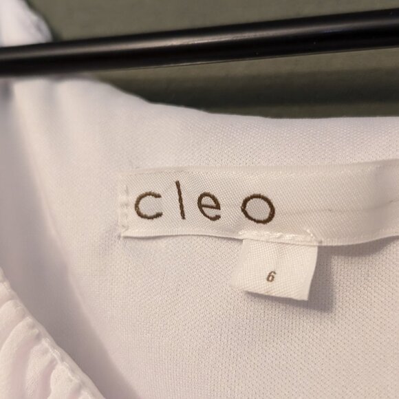 Pink and White Cocktail Dress - Picture 4 of 6